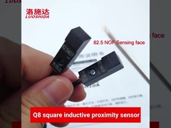 金属探知器のための小さい長方形の誘導の近さスイッチ センサーDC 3ワイヤー8x8